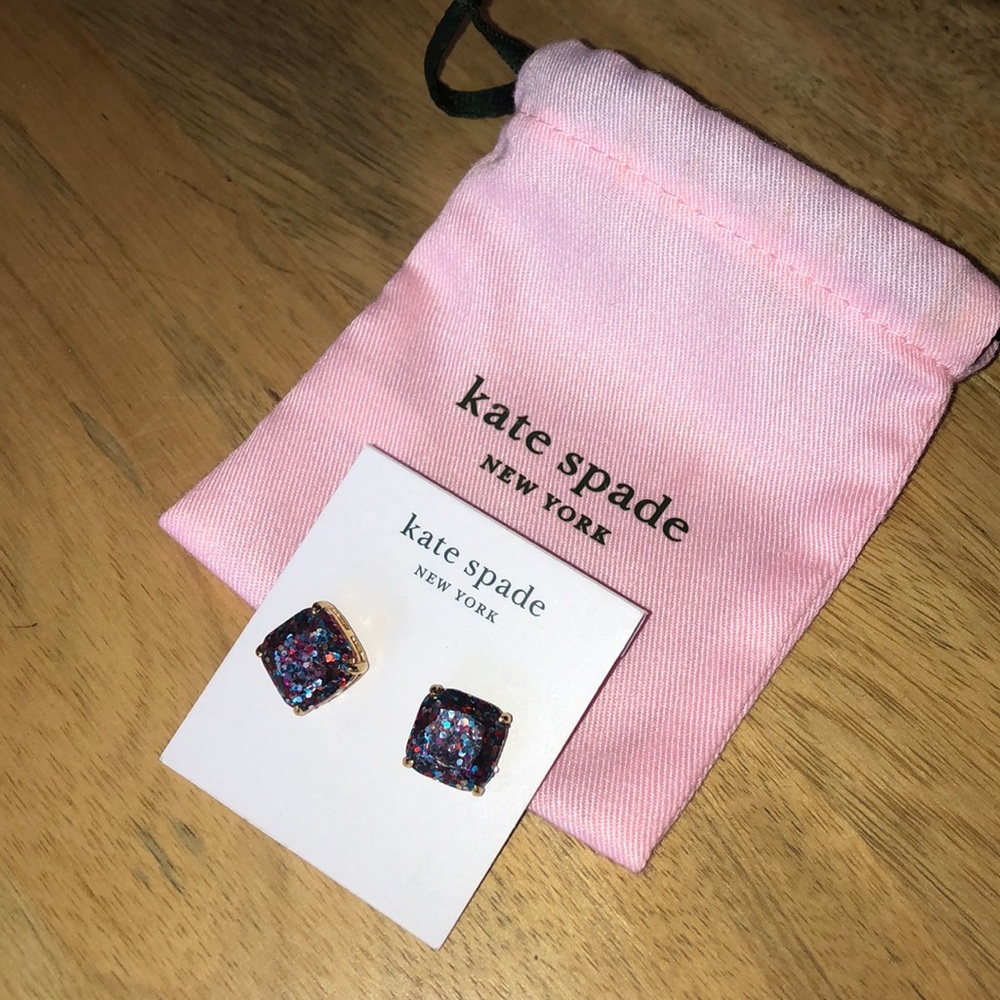 Kate spade glitter earrings